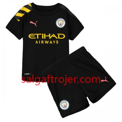 Manchester City Fodboldtrøjer Børn Udebanesæt 2019/20 Kort ærmer Manchester City Fodboldtrøjer Børn Udebanesæt 2019/20 Kort ærmer